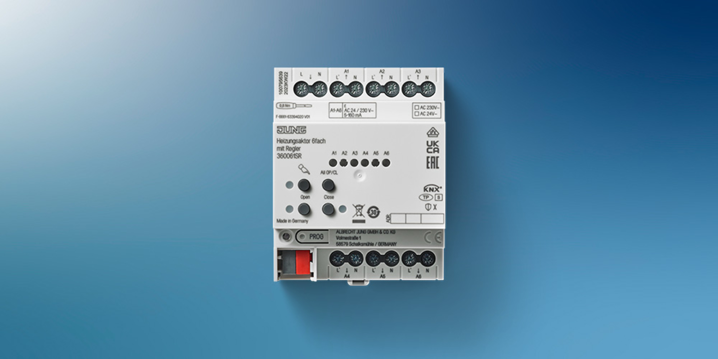 KNX Heizungsaktor 6-fach bei Elektrotechnik Grimm GmbH in Satteldorf