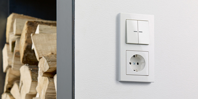 JUNG KNX Taster F 10 bei Elektrotechnik Grimm GmbH in Satteldorf