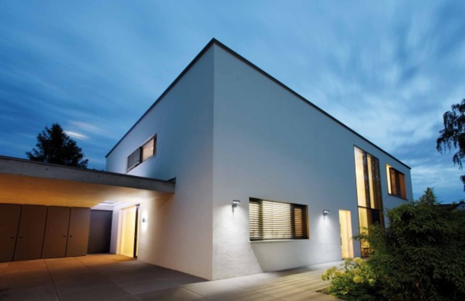 Aussenbeleuchtung bei Elektrotechnik Grimm GmbH in Satteldorf