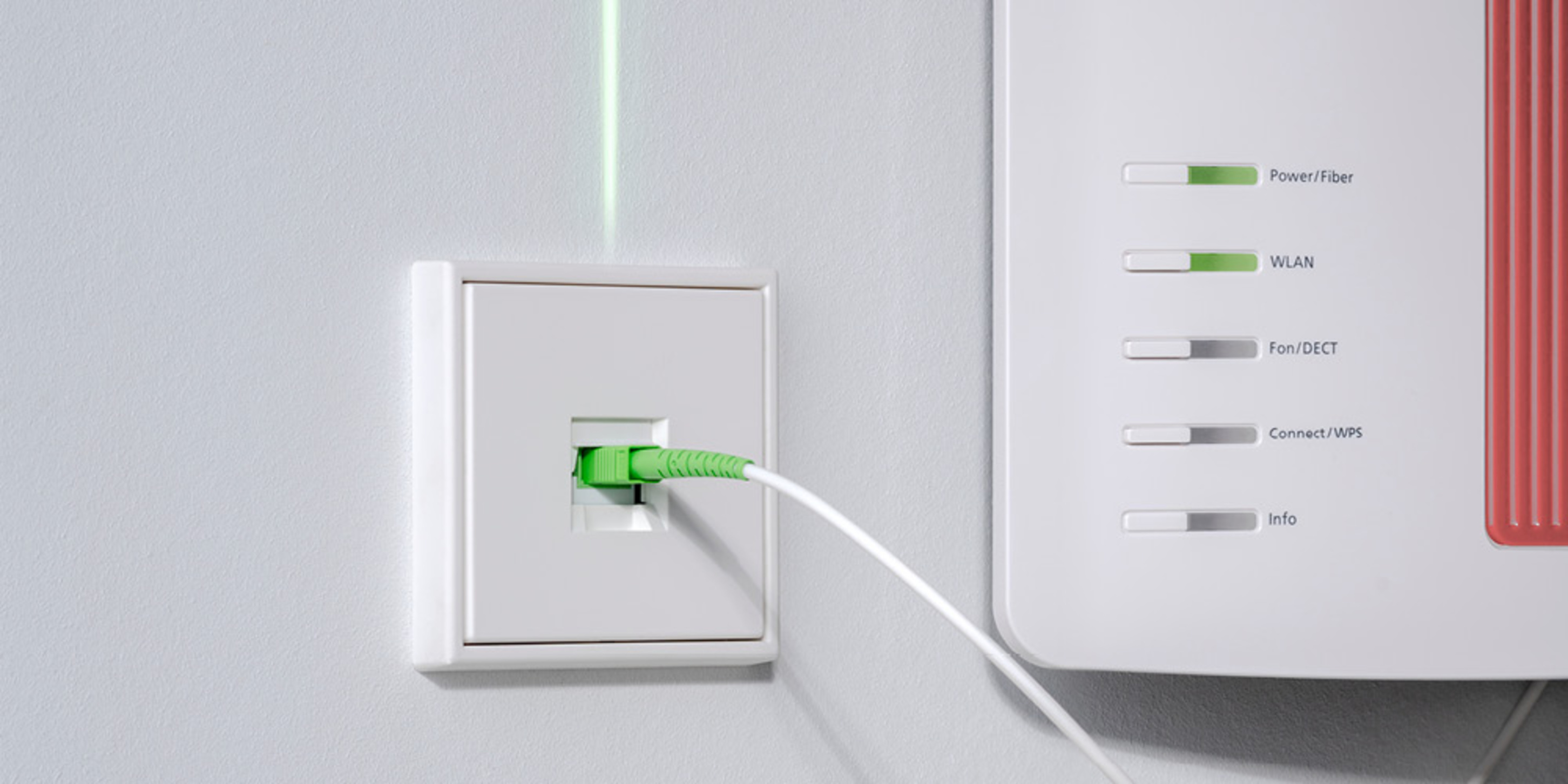 Die neuen Glasfaser-Anschlussdosen bei Elektrotechnik Grimm GmbH in Satteldorf