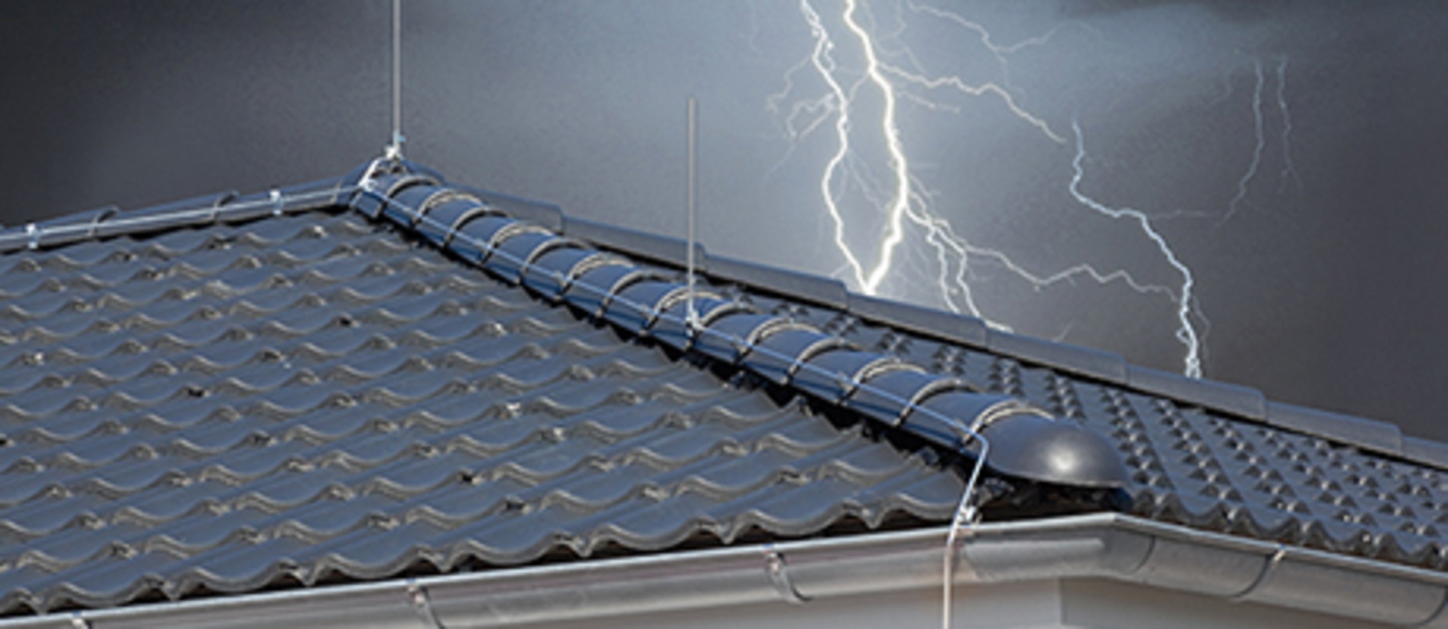Äußerer Blitzschutz bei Elektrotechnik Grimm GmbH in Satteldorf