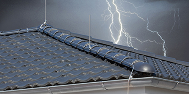 Äußerer Blitzschutz bei Elektrotechnik Grimm GmbH in Satteldorf